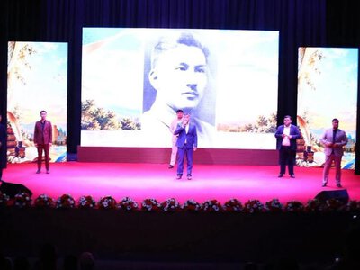 ТҮРКІСТАНДА ШЫМКЕНТ ПЕН ТҮРКІСТАН ОБЛЫСЫНЫҢ АҚЫН-ЖАЗУШЫЛАРЫ БАС ҚОСТЫ