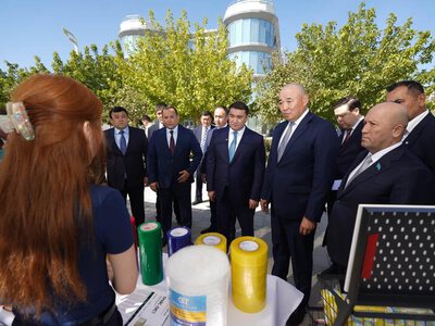 В ТУРКЕСТАНЕ ПРОХОДИТ ЯРМАРКА ТОВАРОВ ЛУЧШИХ ПРОИЗВОДИТЕЛЕЙ РЕГИОНА