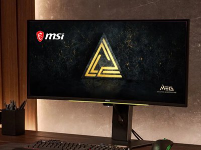 MSI MEG X: игровой монитор с AI и QD-OLED