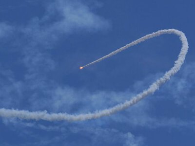 Скоростной объект взорвался: в Киеве вспыхнул пожар