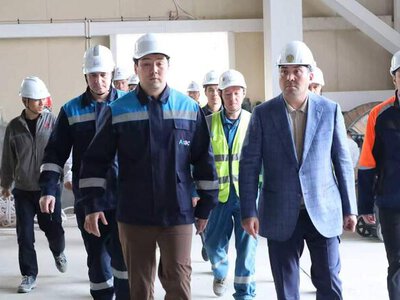 Министр энергетики проверил ход строительства ТЭЦ-2 и ТЭЦ-3 в Алматы