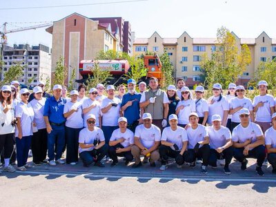 «Таза Қазақстан»: в Алматинской области состоялся масштабный субботник с участием 40 тысяч человек