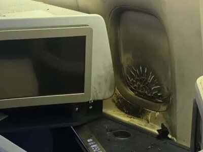  Пауэрбанк загорелся в бизнес-классе: самолет развернули над Атлантикой 