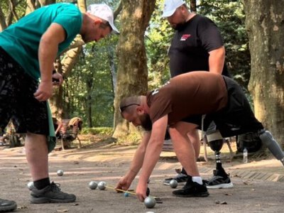 Во Львове стартовал чемпионат Ветеранской лиги по петанку: собрались 165 участников со всей Украины