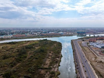  Новый мост через Сырдарью начали строить в Кызылорде 