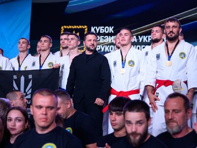 Зеленский учредил ежегодный Кубок Президента Украины по рукопашному бою