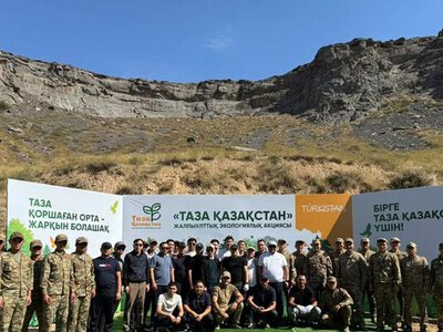 МЧС поддержало общенациональную экологическую акцию «Таза Қазақстан»