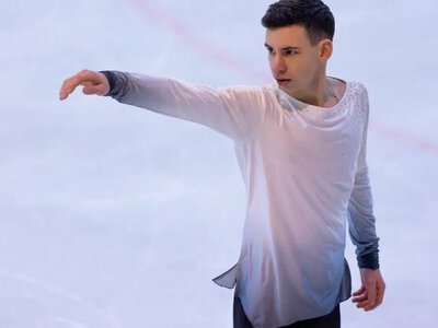 Украинский фигурист Егор Курцев завоевал «серебро» на этапе юниорского Гран-при в Анкаре