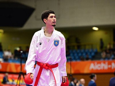  Азиатские игры: Жоламан Бигабыл завоевал золото в соревнованиях по каратэ 