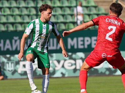 Удаление Костенко в видеообзоре матча Карпаты – Верес – 1:1