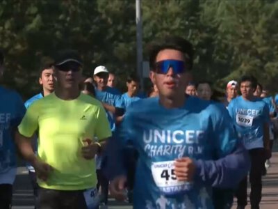  2000 человек приняли участие в первом забеге UNICEF в Астане 