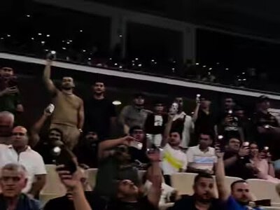 Gəncə stadionunda gözoxşayan görüntülər: “Haydı söylə...” - VİDEO