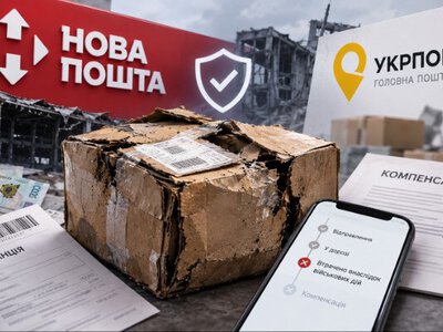 Посылку уничтожило во время обстрела: как получить компенсацию от «Новой почты» и «Укрпочты»
