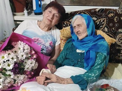 Жительнице Славянска исполнилось 102 года