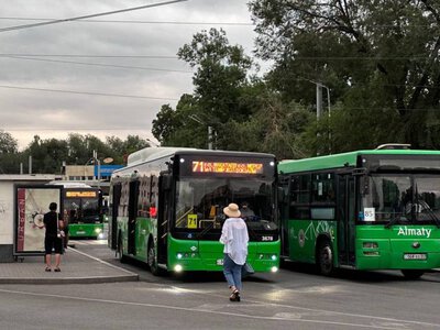  Почти половина проверенных автобусов Алматы не прошла проверку на выбросы 