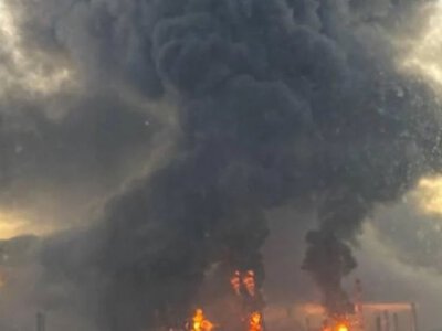Московский НПЗ полностью остановил работу после атаки украинских дронов