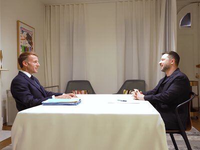 Производство ПВО в Украине: Зеленский о переговорах с Макроном