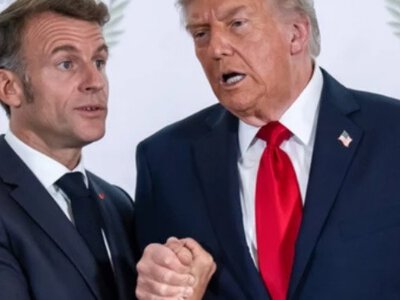 Макрон поговорил с Трампом по поводу помощи Украине