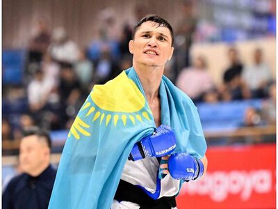 Смешанные единоборства: Еркингали Буркиталин завоевал золото на Азиатских играх!