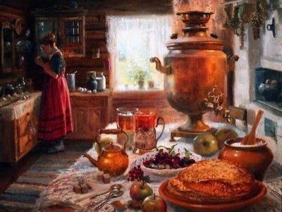 Как женщина творит волшебство на кухне