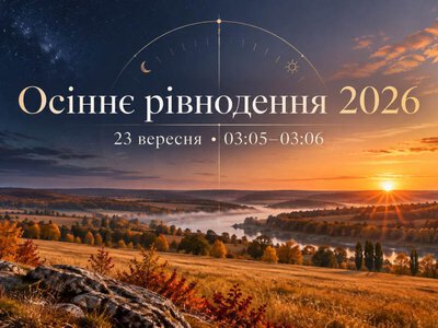 Осіннє рівнодення-2026: коли настане астрономічна осінь та народні традиції