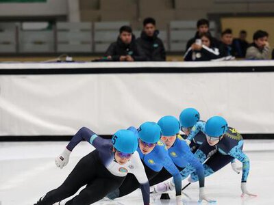 Столичные шорт-трекисты завоевали 18 медалей на чемпионате Казахстана