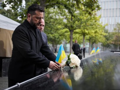 Зеленский почтил память жертв теракта 11 сентября в Нью-Йорке