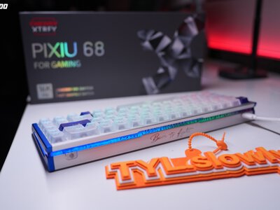 CHERRY XTRFY PIXIU 68: новая компактная клавиатура с магнитными переключателями