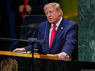  Трамп выступил в ООН с заявлениями о России и Иране 