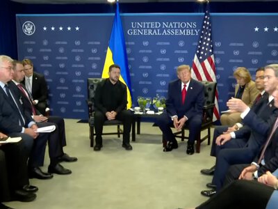 Зеленский встретился с Трампом на полях Генассамблеи ООН