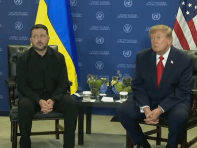 Зеленский встретился с Трампом в Нью-Йорке