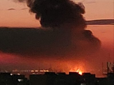 В Самаре вторые сутки горит НПЗ