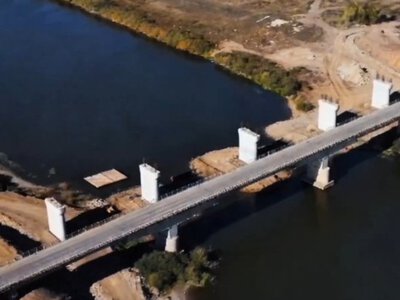  На трассе Жаксы – Есиль – Бузулук появился новый мост через Ишим 