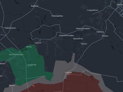 «Азов» сообщил о срыве попытки российских войск выйти к логистическим путям Дружковки и Доброполья