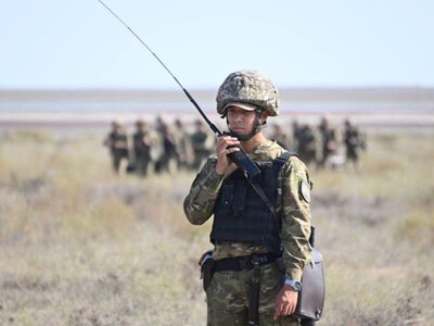  Более 500 военных задействованы в учениях в казахстанском секторе Каспия 