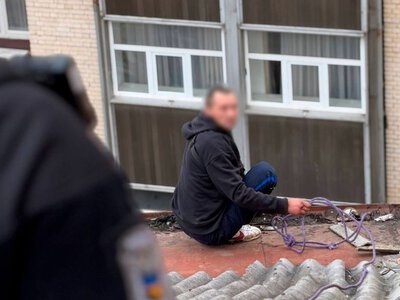 Смертельная угроза в центре Киева: полиция спасла жизнь мужчине, - ФОТО