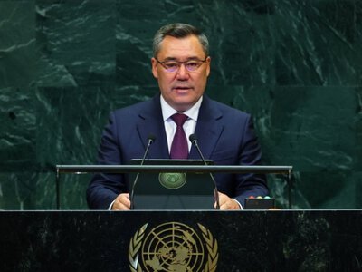 Жапаров заявил, что правом вводить санкции нужно наделить исключительно ООН