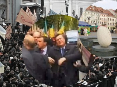Исторический завтрак в Ивано-Франковске: почему сырое яйцо сварило Януковича, а не наоборот