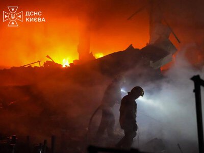 Смертельная опасность в трех районах Киева: последствия дроновой атаки, - ФОТО