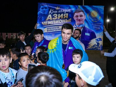 Два чемпиона ХХ азиатских игр прибыли в Актобе