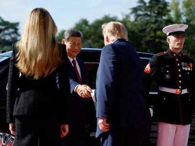 Трамп вместе с супругой встретил кортеж Си возле Белого дома и сразу заявил о большой дружбе