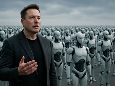 Илон Маск прогнозирует за 15 лет 10 миллиардов роботов