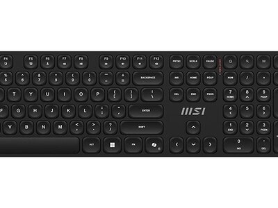 MSI FORGE K210 WIRELESS COMBO: мышь и клавиатура