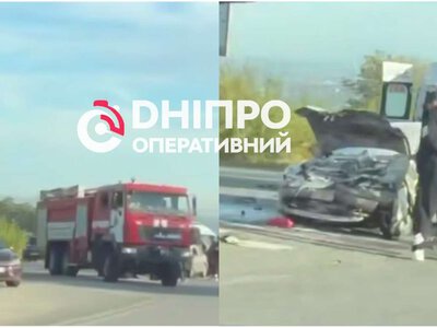 Смертельное ДТП недалеко от Днепра: 60-летнего водителя зажало в искореженной машине