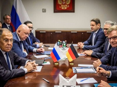  Главы МИД Германии и россии провели встречу впервые с 2022 года 