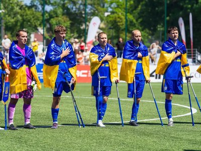 Сборная Украины узнала соперников на чемпионате мира по ампфутболу