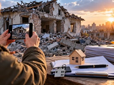 Жилье повреждено обстрелом: как получить до 500 тысяч гривен компенсации через Дію