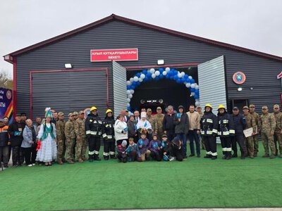 В Казахстане открыт 279-е добровольное пожарное формирование «Ауыл құтқарушылары»
