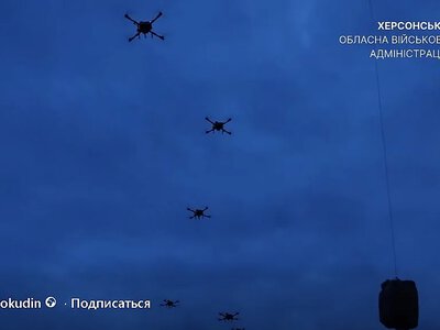 Около 2 тысяч человек остаются в оккупированных Олешках: продукты доставляют дронами (видео)