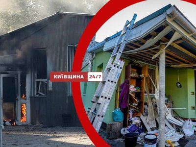 Повреждены 12 домов, склад и производство: в Киевской области зафиксировали последствия массированной атаки дронов